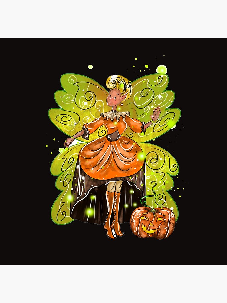 Thumbnail 4 of 4, Pillow, Hallie's Fairy Halloween Holiday Store™ designed and sold by TeelieTurner.