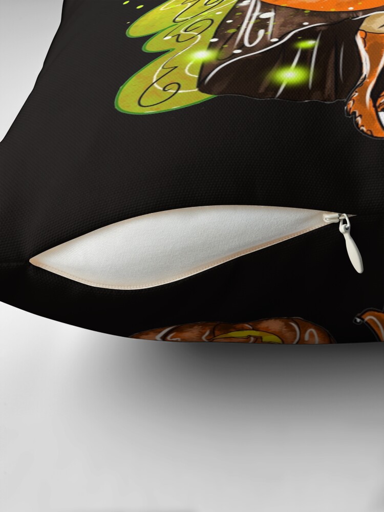 Thumbnail 2 of 4, Pillow, Hallie's Fairy Halloween Holiday Store™ designed and sold by TeelieTurner.