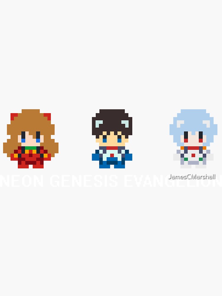 8 bit Neon Genesis Evangelion
