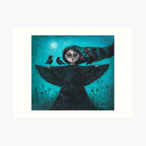 Mother of Crows Art Print