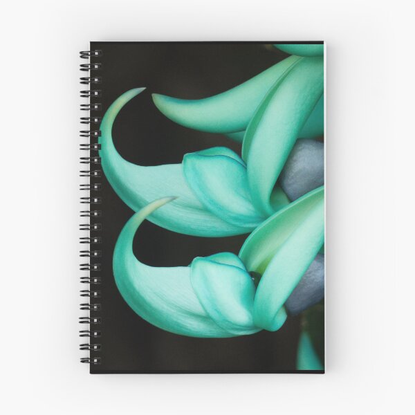 Item preview, Jade Vine Flowers (Strongylodon macrobotrys) - close-up designed and sold by Connie Pinson.