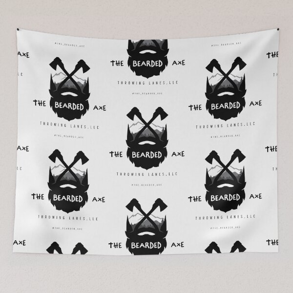 Item preview, The Bearded Axe Throwing Lanes - For Light Colors designed and sold by thebeardedaxe.