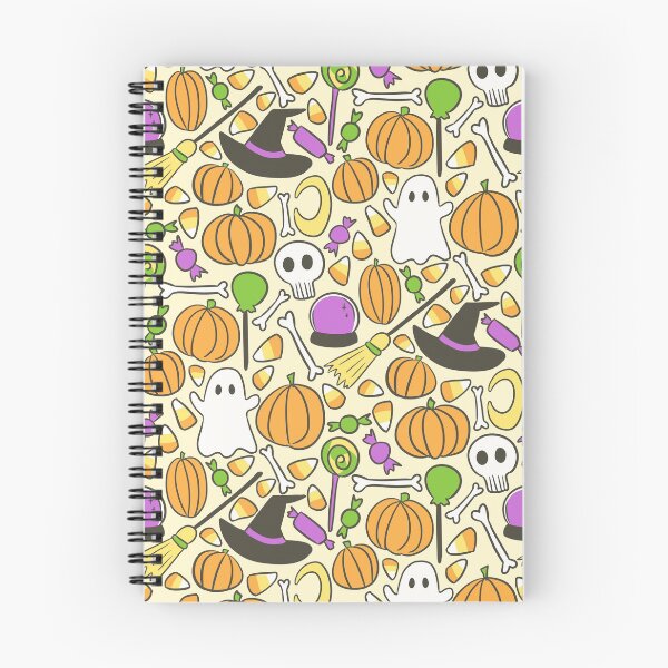 Item preview, Cute Halloween Doodle Pattern designed and sold by emiliemakani.