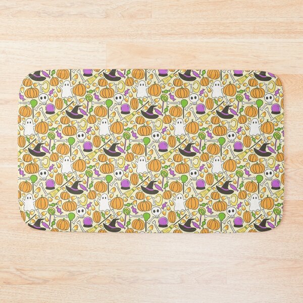 Item preview, Cute Halloween Doodle Pattern designed and sold by emiliemakani.