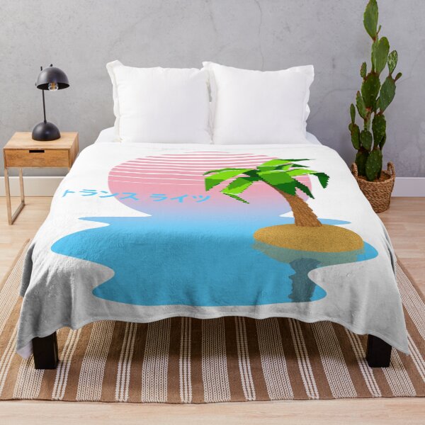 Item preview, 80s Vaporwave Island - Toransu Raitsu designed and sold by tallestrose.