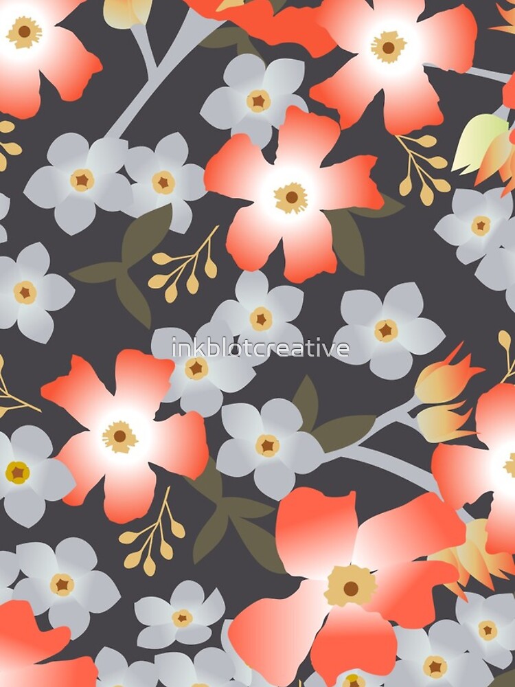 Thumbnail 4 of 4, iPhone Case, Wild Roses designed and sold by inkblotcreative.