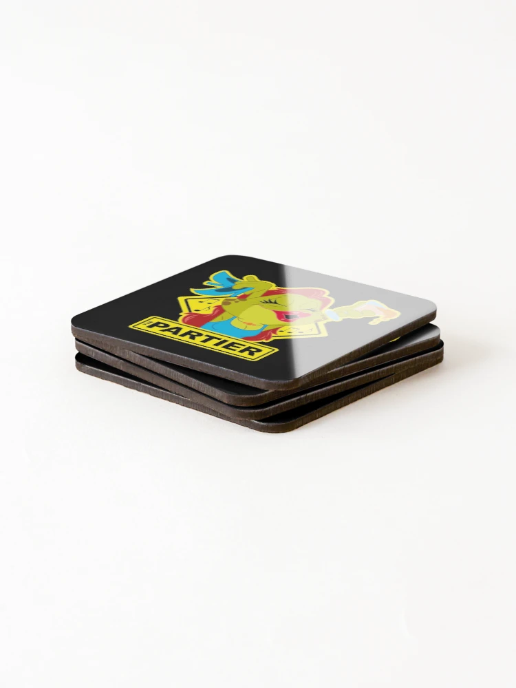 Thumbnail 4 of 5, Coasters (Set of 4), Toad Rage! THE PARTIER designed and sold by Dion Summergreene.