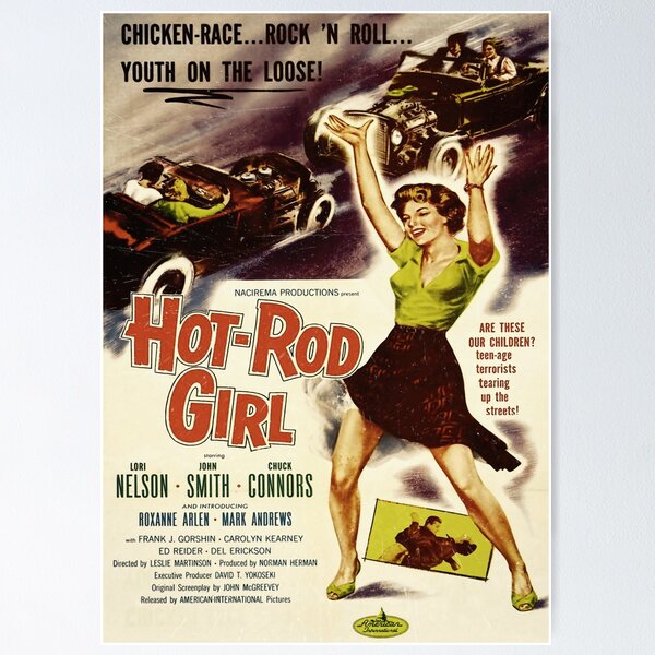 Item preview, Hot Rod Girl. designed and sold by theheadshed.