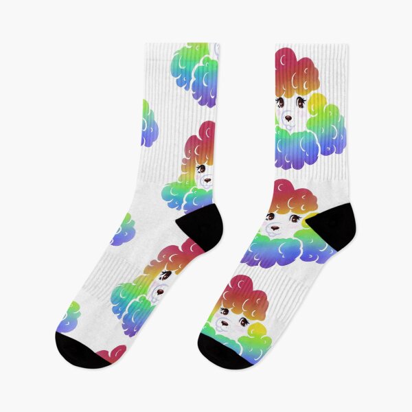 Artikelvorschau, Niedlicher Regenbogen-Pudel entworfen und verkauft von KrissySempai.