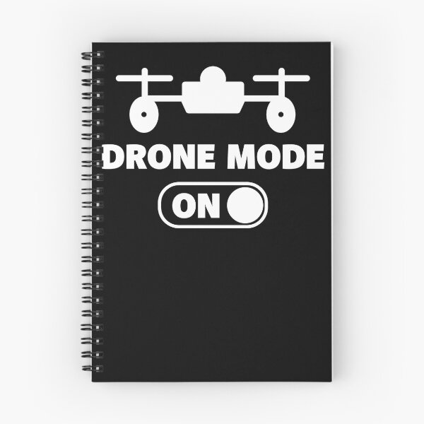 Item preview, Drone Mode On Quote Pilot Gift Quadcopter designed and sold by jeffded.