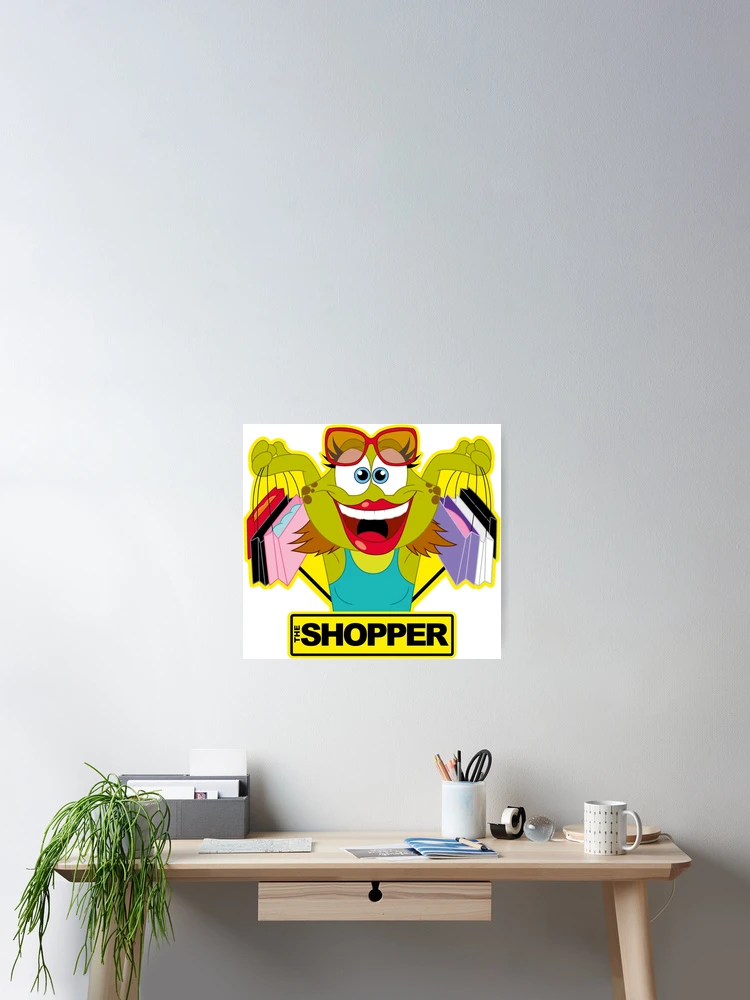 Thumbnail 2 of 3, Poster, Toad Rage! THE SHOPPER designed and sold by Dion Summergreene.