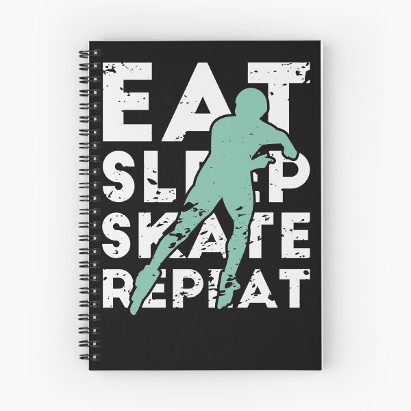 Item preview, Eat Sleep Skate Repeat Retro Roller Skates Inlineskating Gift designed and sold by jeffded.