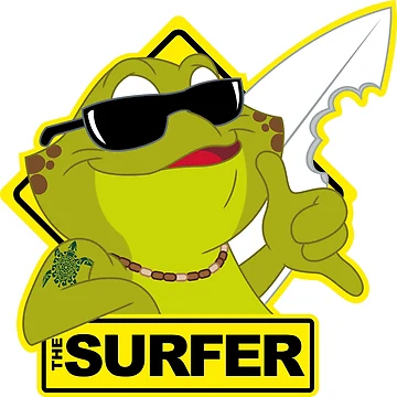 Artwork thumbnail, Toad Rage! THE SURFER by Dion Summergreene