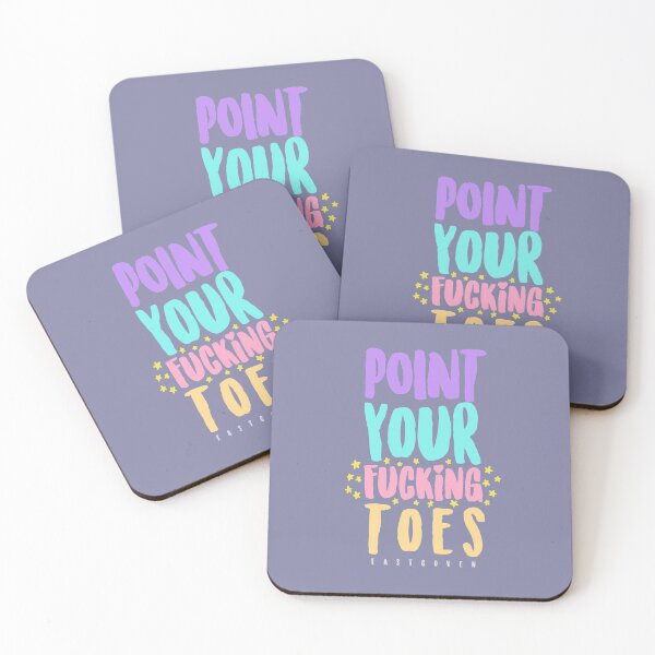 Item preview, Point Your Fucking Toes - Pastel designed and sold by EASTCOVEN.