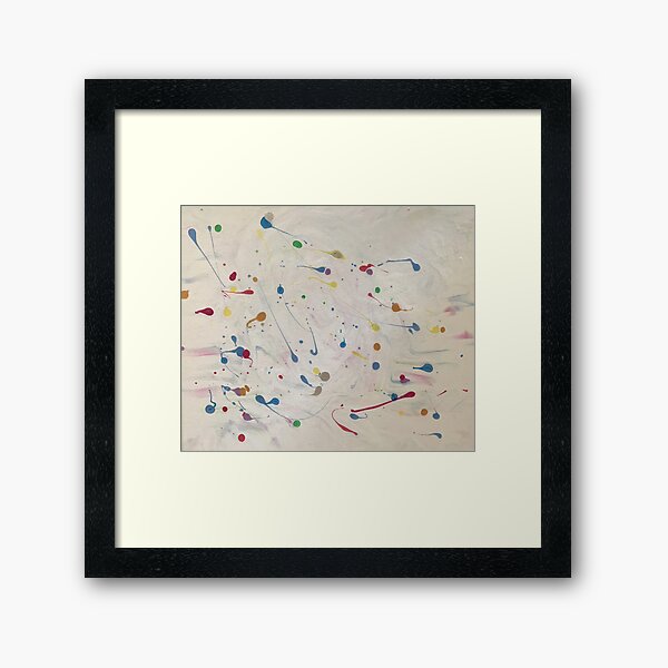 Splash Framed Art Print