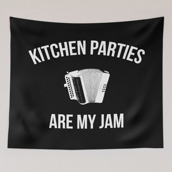 Item preview, Kitchen Parties Are My Jam || Newfoundland and Labrador || Gifts || Souvenirs || Clothing designed and sold by SaltWaterOre.
