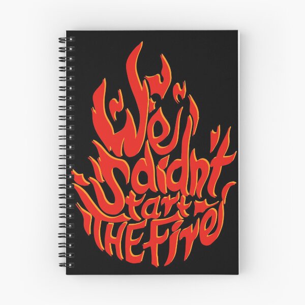 Item preview, We didn't start the fire Billy Joel designed and sold by Mimaogi.
