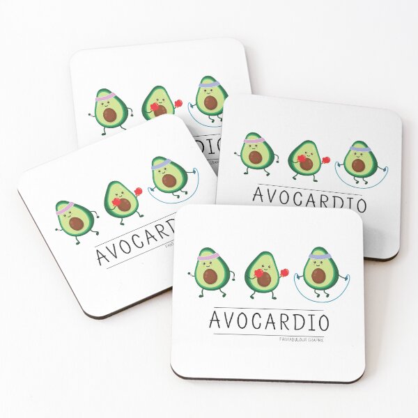 Item preview, Avocardio (Black) designed and sold by FantabGraphx.