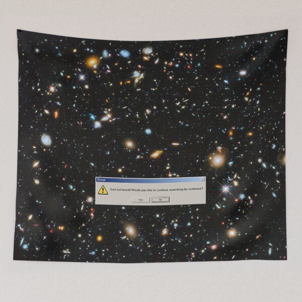Item preview, God Not Found, Hubble, Ultra Deep Field designed and sold by GodsAutopsy.
