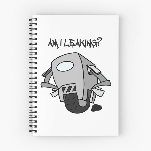 Item preview, Borderlands Claptrap Am I Leaking Greyscale cartoon designed and sold by Stinky1138.