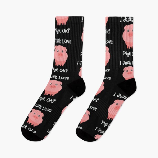 Item preview, Cute & Funny I Just Love Pigs, OK? Baby Pig designed and sold by perfectpresents.