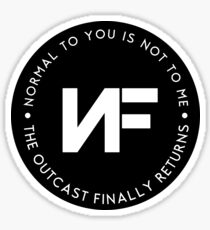 Nf Rapper Stickers | Redbubble