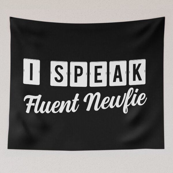 Item preview, I Speak Fluent Newfie || Newfoundland and Labrador || Gifts || Souvenirs || Clothing designed and sold by SaltWaterOre.