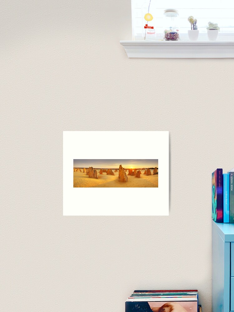 Thumbnail 1 of 3, Art Print, The Pinnacles, Nambung National Park, Western Australia designed and sold by Michael Boniwell.