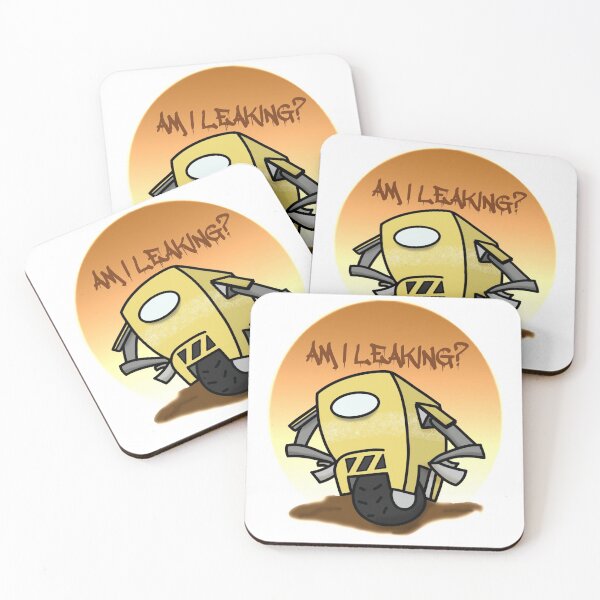 Item preview, Borderlands Color Am I Leaking ClapTrap designed and sold by Stinky1138.