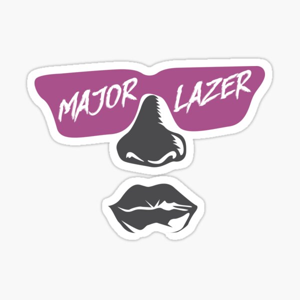 major lazer Sticker
