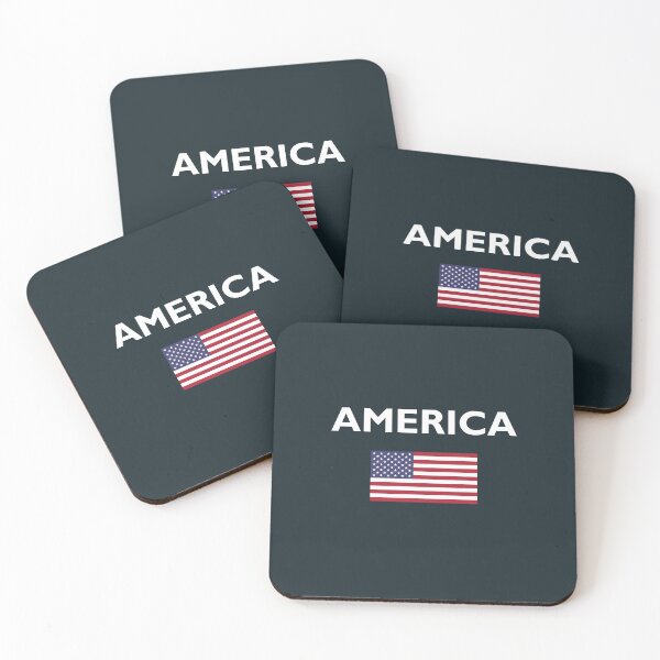 Item preview, America USA American Flag Dark Color designed and sold by TinyStarAmerica.