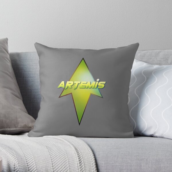 LOGOTIPO NEON LOGO ARTEMIS Cojín