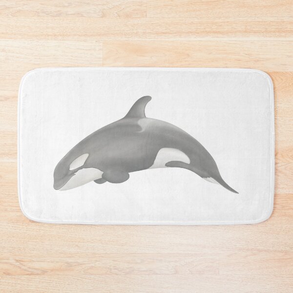 Item preview, CA216C1 grey killer whale baby designed and sold by Selena Rivera.