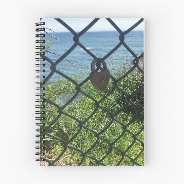 Item preview, cliff walk heart shaped lock designed and sold by taryncarey225.