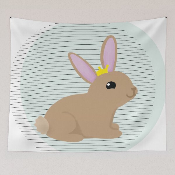 Item preview, Princess bunny designed and sold by nisseandcats.