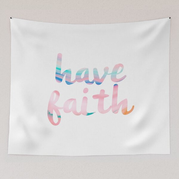 Item preview, HAVE FAITH (MULTICOLOR) designed and sold by christikdesigns.