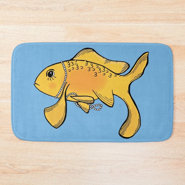 Item preview, Fancy Goldfish Wearing Pearls designed and sold by Otter-Grotto.