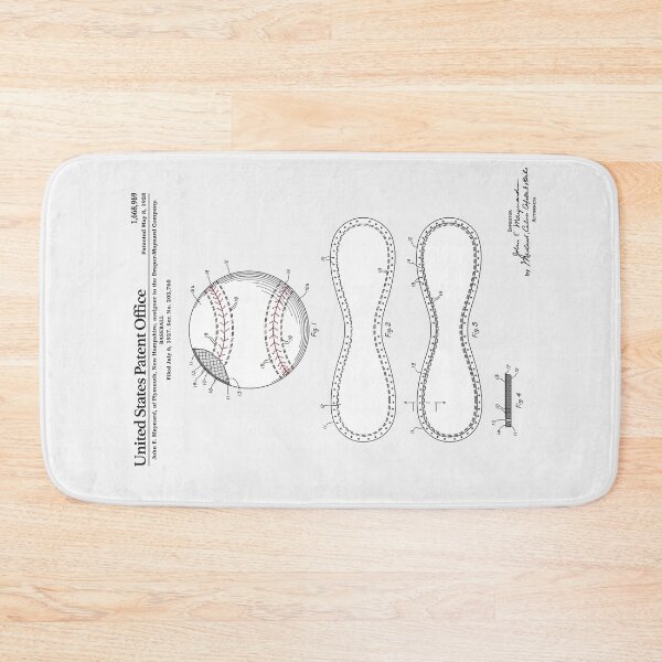 Item preview, Baseball Patent designed and sold by FinlayMcNevin.