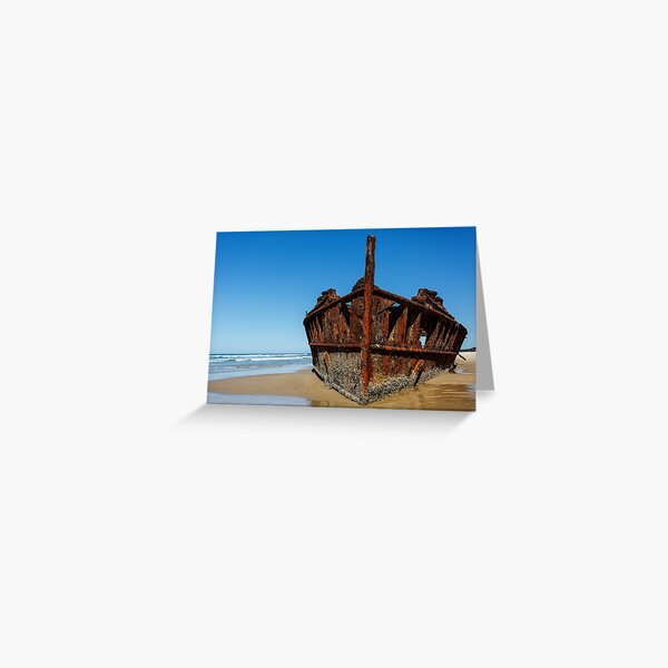 Wreck of the Maheno Greeting Card