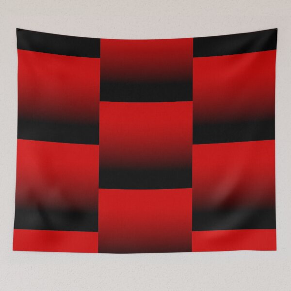 Item preview, Horizontal red and black gradient effect design designed and sold by hutofdesigns.
