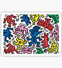 keith haring stick figures