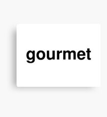 gourmet Canvas Print