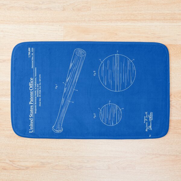 Item preview, Baseball Bat Patent - Blueprint designed and sold by FinlayMcNevin.