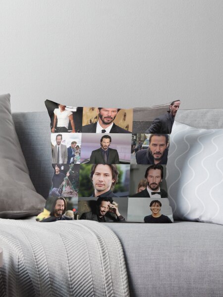 Artikel-Vorschau von Keanu Reeves Collage, designt und verkauft von Bisexual Scum.