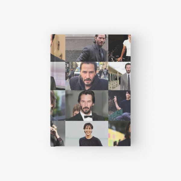 Keanu Reeves Collage Carnet cartonné