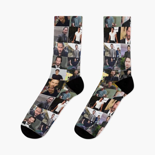 Aperçu de l'œuvre Keanu Reeves Collage créée et vendue par bisexualtrash2.
