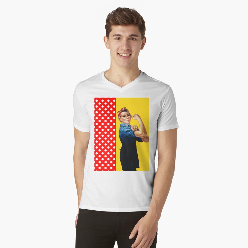 Item preview, V-Neck T-Shirt designed and sold by Garaga.