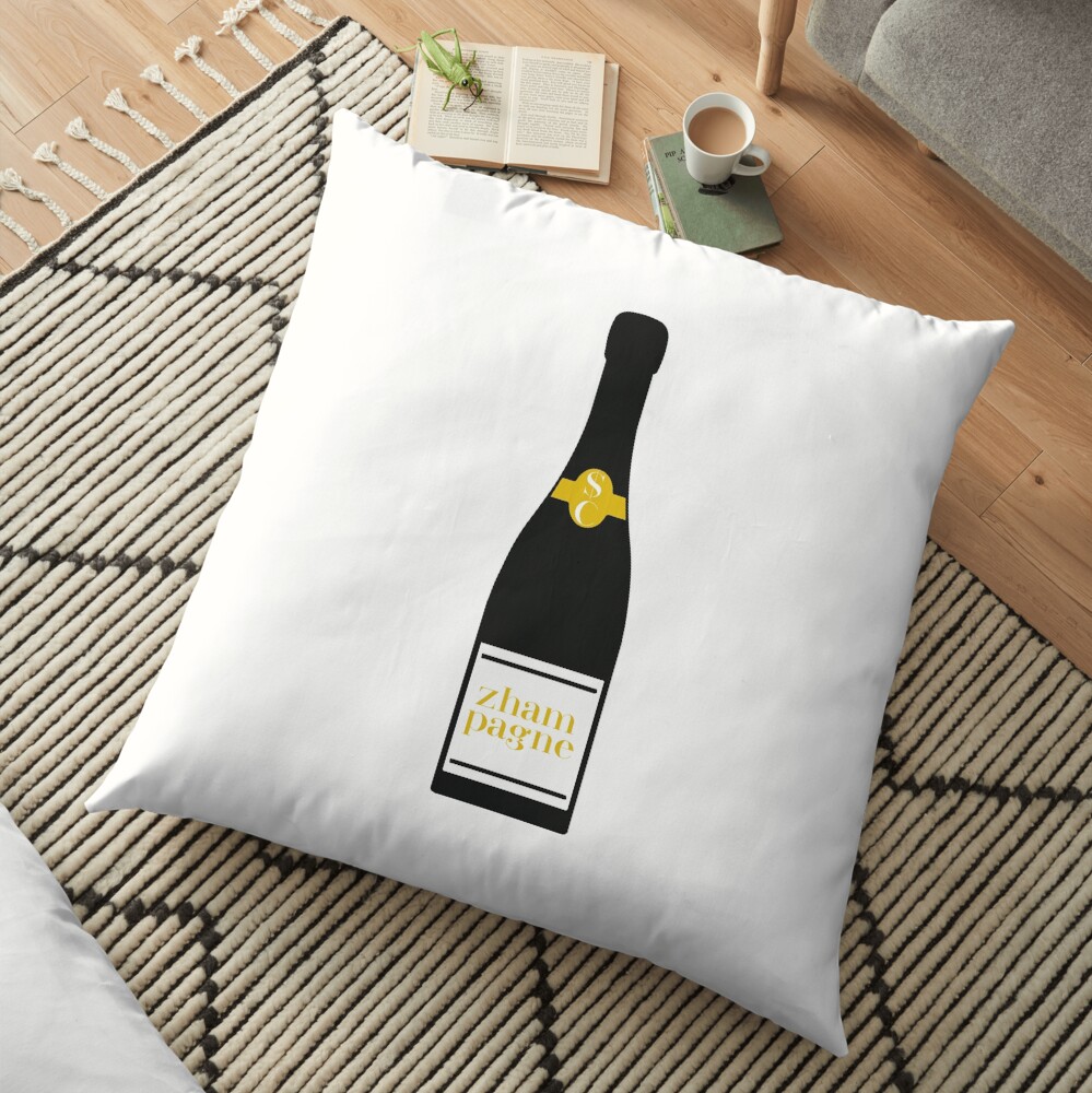 Zhampagne - Schitt's Creek Floor Pillow