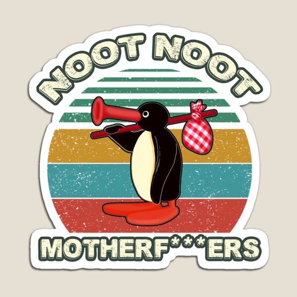 Vista previa del artículo con la obra «Noot Noot Pingu Shirt Noot Meme Gift, Pingu Noot Noot Motherf», diseñado y vendido por GreenSplash.