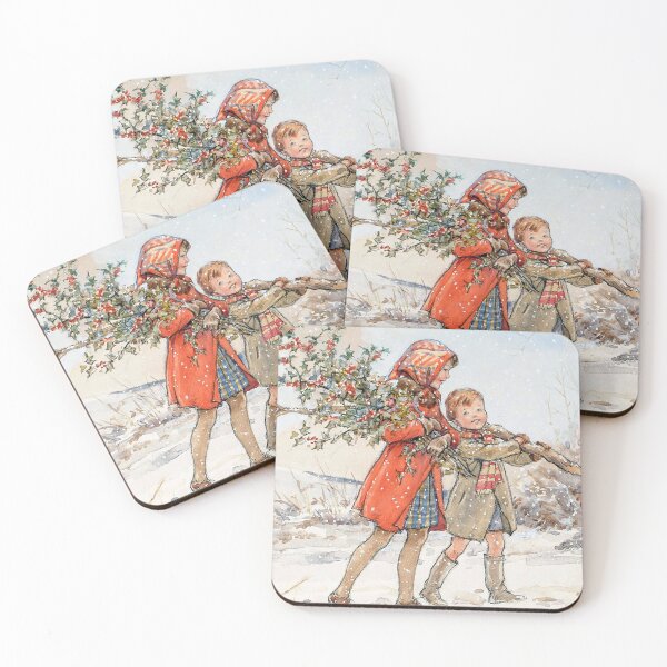 Item preview, Christmas Tree Selection - Margaret Tarrant Cristmas designed and sold by forgottenbeauty.